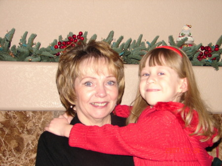 My sister, Claudette and her granddaughter.