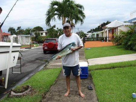 My best catch of the day in Puerto Rico