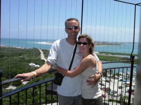 My Husband and I on vacation in Florida 2007