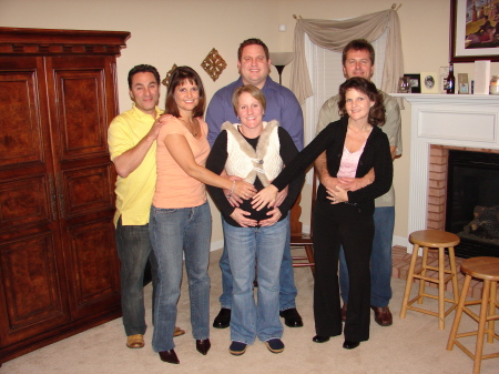 Three of the Six kids & Spouses. JULIE & DAN, JIM & ANNIE, JEFF & JEANINE