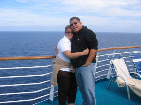 Me and my babes on a cruise