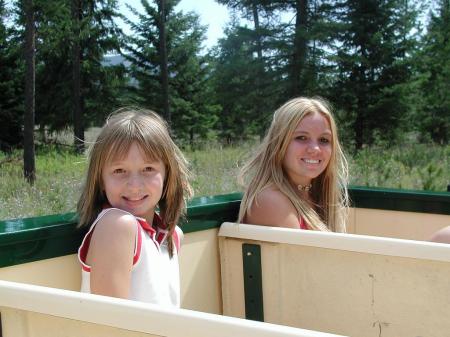 On the train at Silverwood 2006