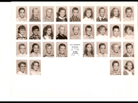 Class of 1957 - 4th Grade - Villacorta