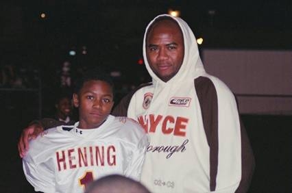 Me and my oldest son (D'Andre) Fall '04