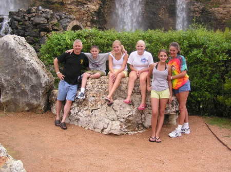 the family at six flags