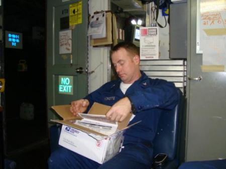 Zack on the USS THEODORE ROOSEVELT CVN-71