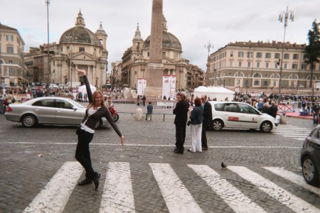 When in Rome...Piazza Popolo!