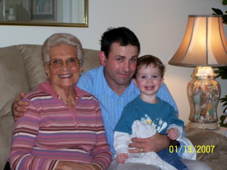 Grandma, my son and I
