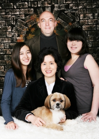 The Krebill's - Rick, Eunjoo, Dorothy, Jasmine and Furby