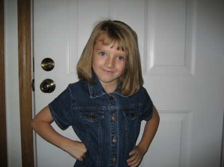 my daughter, Colleen-age 7