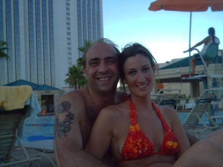 My hubby and me in Vegas