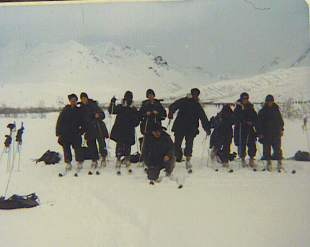 Our Squad on our way to the Glacier