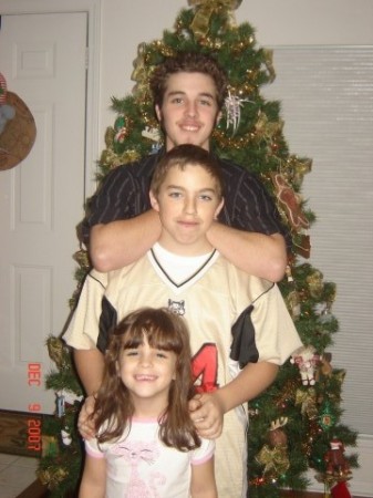 My kids - Christmas 2007