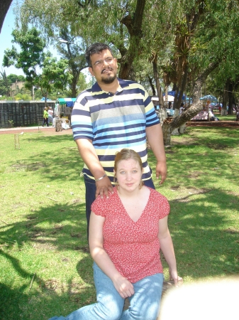 Our daughter and husband Summer 2007 near Lake Chapala, Mexico