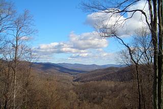 view from the cabin