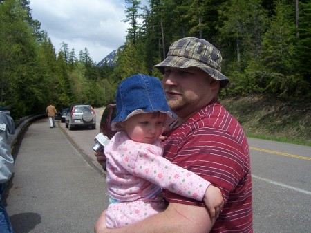 My son Eric with his daughter Abbey