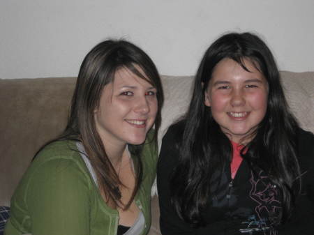 My beautiful daughters, Breanne (16) and Ally (11)