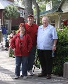 Son Curtis, his wife Che' and me at Dollywood