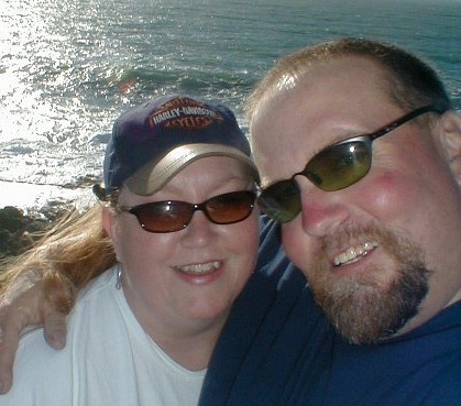 Me and my Fiancee (now hubby)