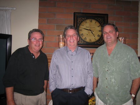 (Left to right) Chris, Charlie and Tim Benz...my brothers..Thanksgiving 2006