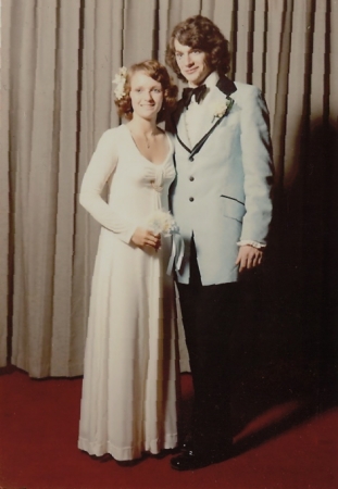 Guy and Claudia - Senior Prom 1974