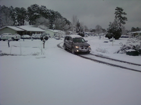 driving in snow