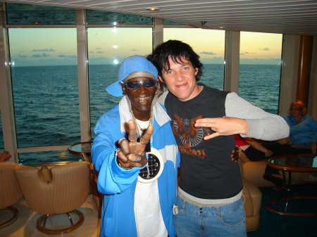 Justin (18) & Flava Flav