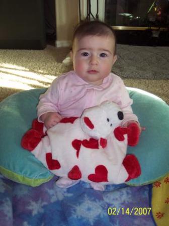 Katelyn's first Valentines Day