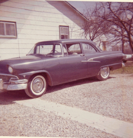 My 56 Ford in 1961