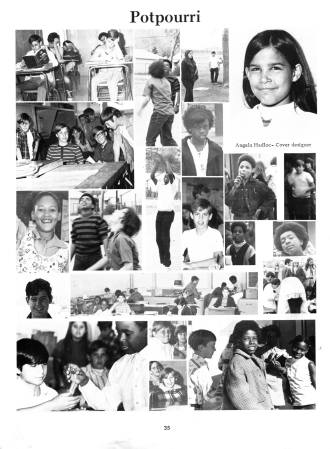 Yearbook Andres Duarte School 1971-72