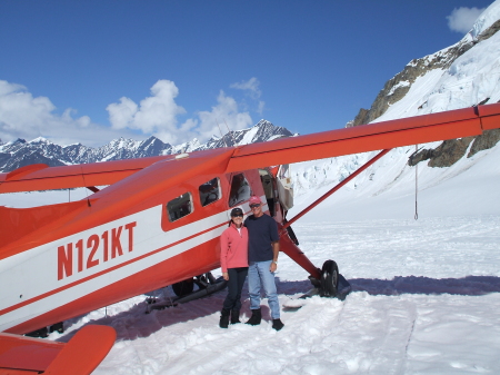 June 07 landing on Denali glacier