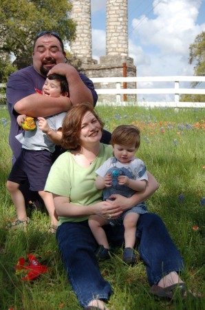 Crazy family fun in the Texas Blue Bonnets