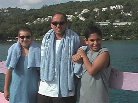 Me and the Boys in Jamaica