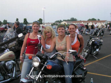 Me on my Motorcycle with my Best Friends