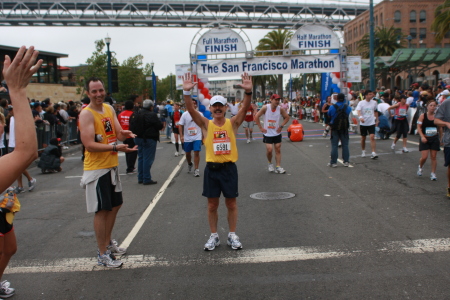 San Francisco Marathon 2008 Finish Line