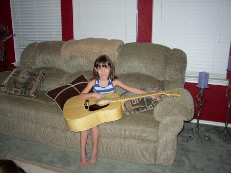 Stephanie with Guitar