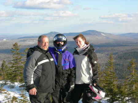 millinockett me.  snowmobiling