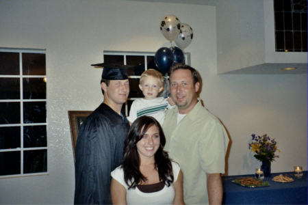 Scott, Gaven, Nicole and Christopher Rader