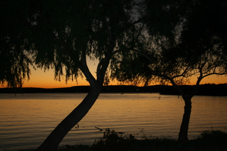 Lake Buchanan at Sunset