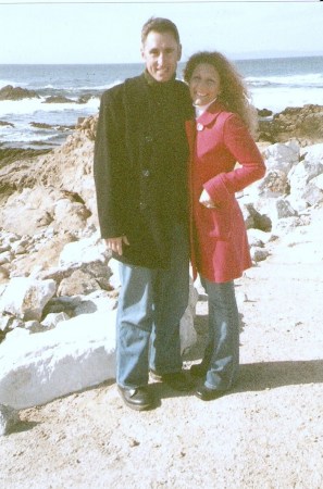Ray &  I in Monerey,CA our 1yr ann. 2006