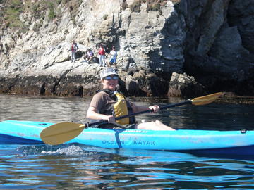 kayaking catalina (April 2008)