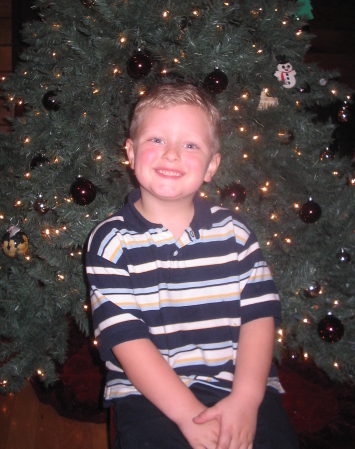 Jeremiah at Christmas 2006