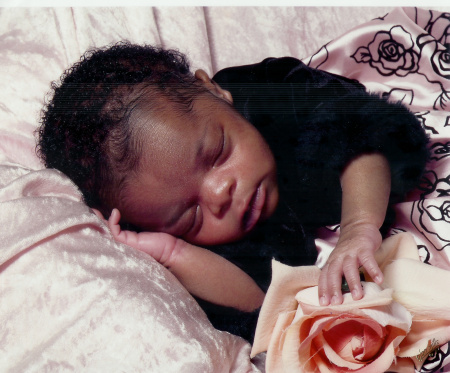 "4 days old  "Tatyana Hermain Butler"