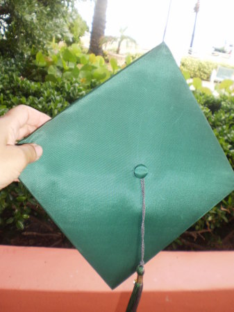 Our Green Graduation Cap