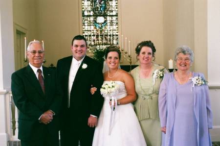 sara brooks & grandparents, me