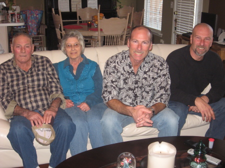 Pop, Mom, Carl & James