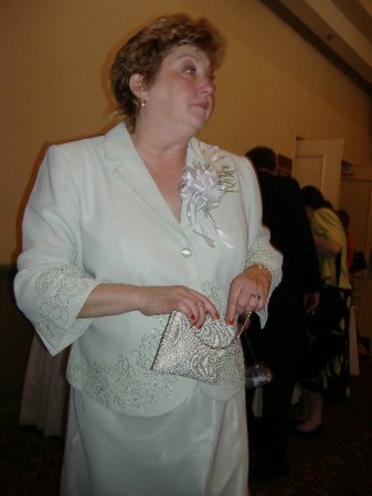 Terri at Ben's wedding