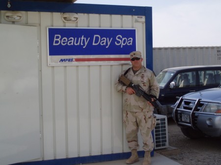 All the comforts of home in Iraq