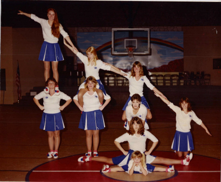 NJA Cheer squad 1984