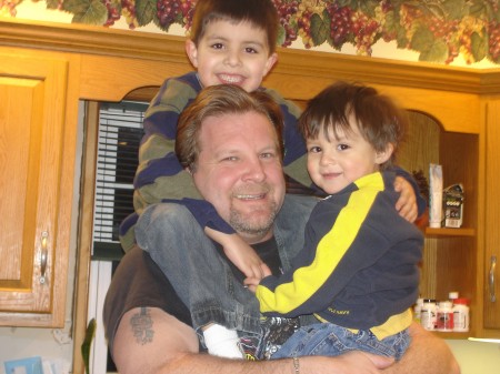 Me and two of my sons Christopher & Kyle